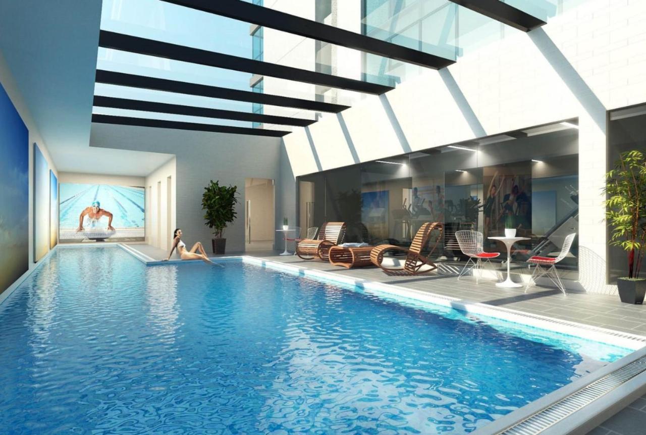 Magnificent Harbour View Skytower View Apartment In Cbd 奥克兰 外观 照片